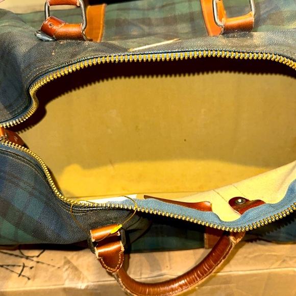 Polo Ralph Lauren Travel Bag Green Leather (Large) - Picture 6 of 6